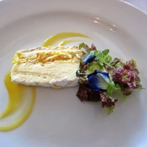 Brie de Meaux, with Assorted Nuts and Fruits from the Philippines