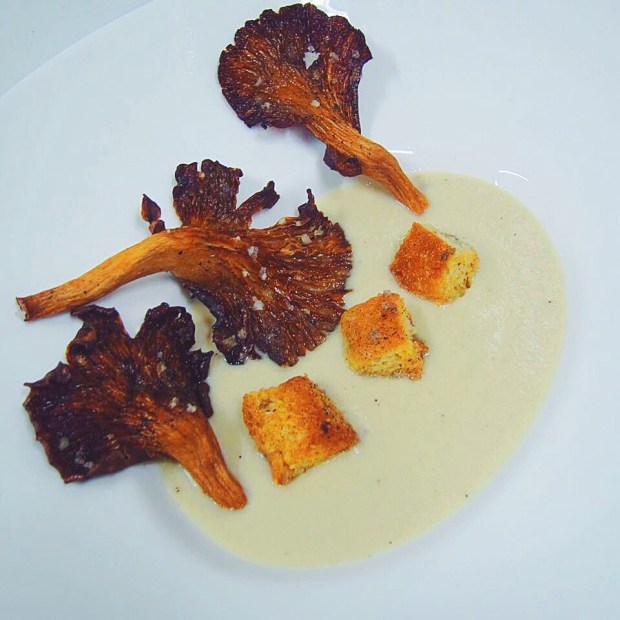 Cream of Mushroom and Potato Soup