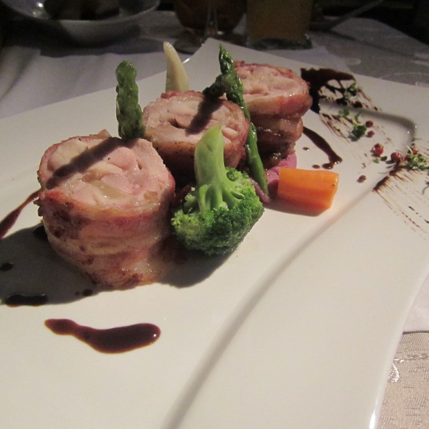 Double Smoked Bacon Turkey Roulade