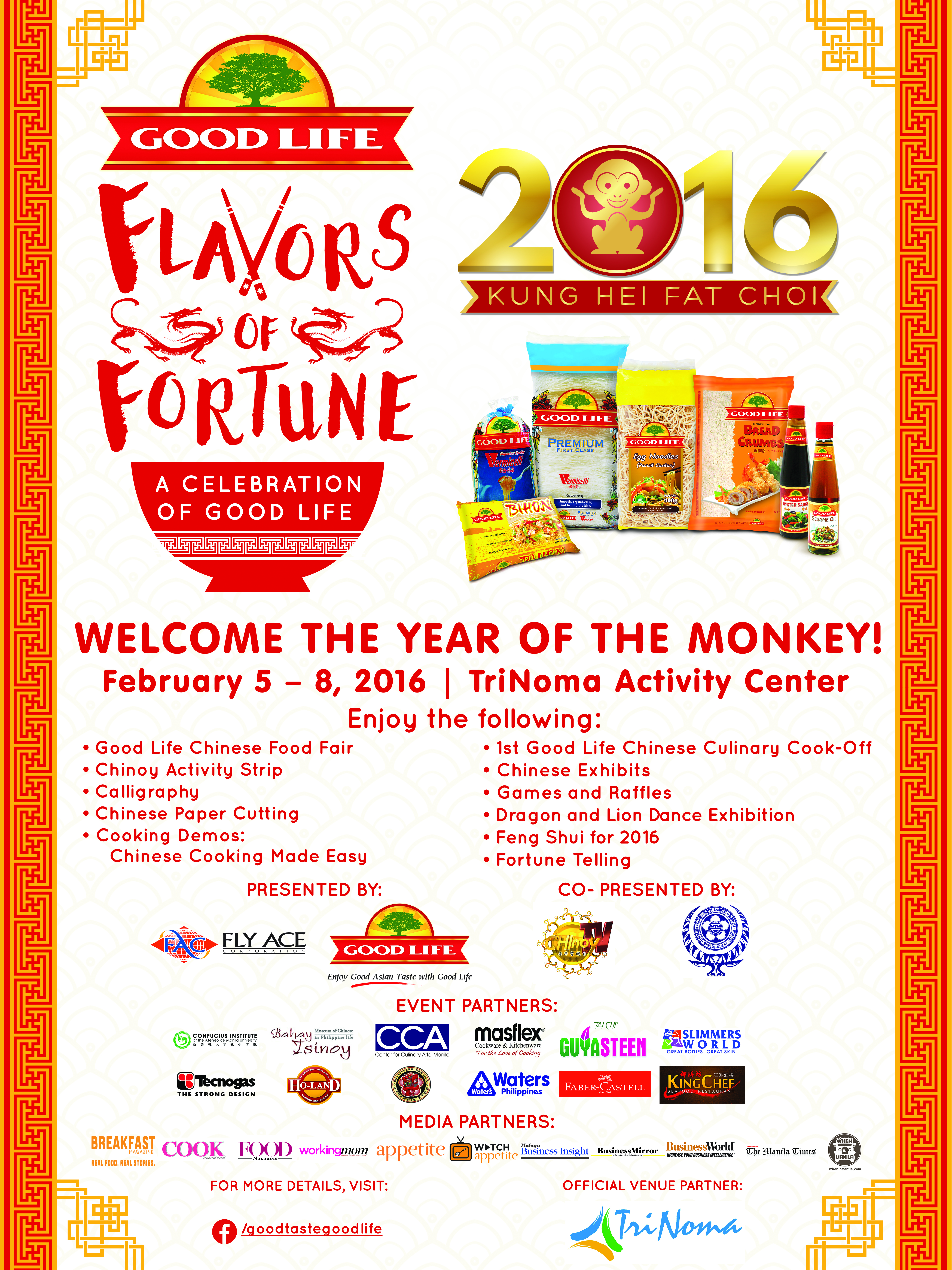 Good Life Flavors of Fortune Poster