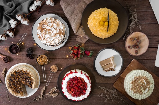 Cravings decadent special edition cakes (clockwise from top left) Naked Devil's Foodcake, Mango Brazo Dome, Avocado Mousse Cake, Strawberry Shortcake and Mocha Praline Ca.jpg