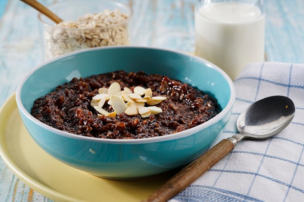Champorado with Rolled Oatmeal Photo 1.JPG