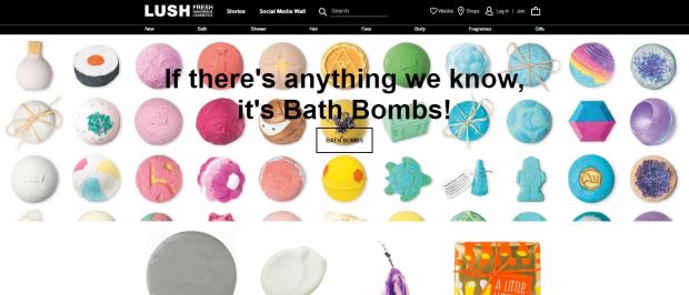 Lush Landing Page.JPG