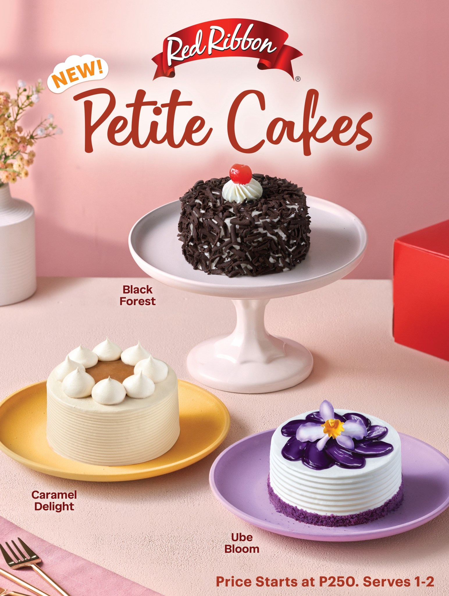 Red Ribbon Introduces Petite Cakes – The Hungry Chef